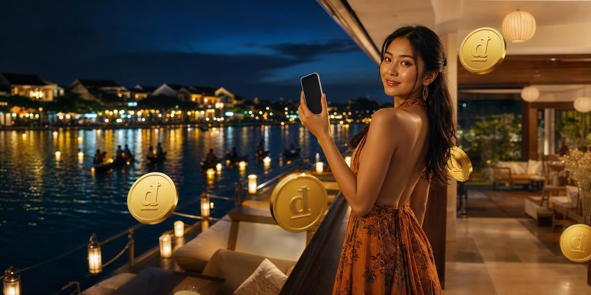 Người dùng Việt Nam trải nghiệm casino trực tuyến trên điện thoại tại Hội An